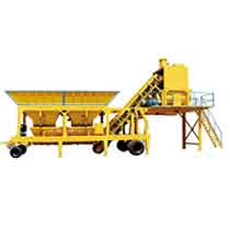 35m3/h Portable Concrete Plantt